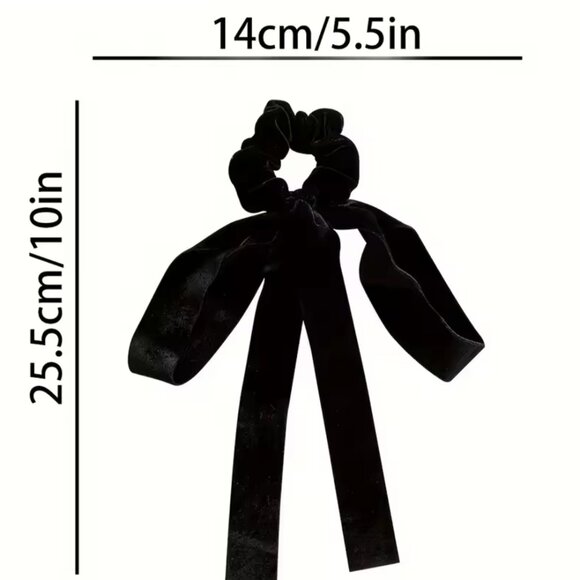 Bow Hair Scrunchie - Picture 2 of 2